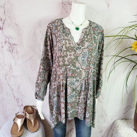 Westport beautiful print blouse - Picture 3 of 9